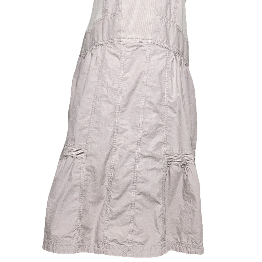 Daily Practice Trek Utility Dusty Purple Cotton Racerback Mesh Mini Dress Small - Picture 9 of 12